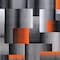 Flash Furniture Orange 5' x 7' Modern Color Blocked Area Rug ACD-RGTRZ861-57-OR-GG - alternate 6